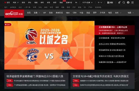 央视体育 网站预览