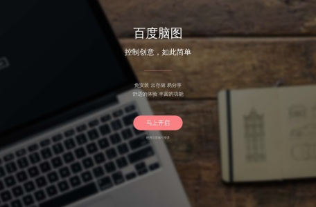 百度脑图 网站预览