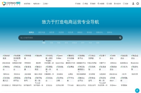 COONAV电商导航 网站预览