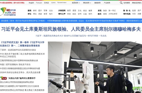 中国青年网 网站预览