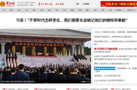 中工网 网站预览