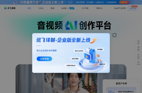 讯飞译制 网站预览