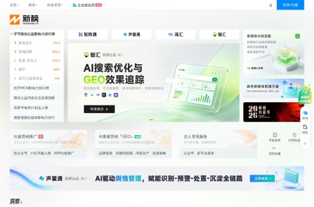 新榜 网站预览