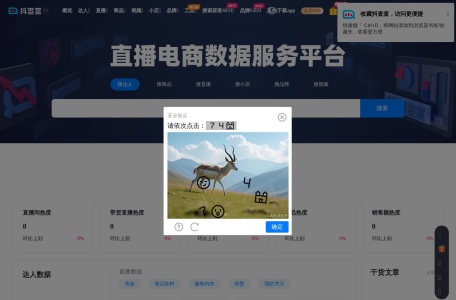 抖查查 网站预览